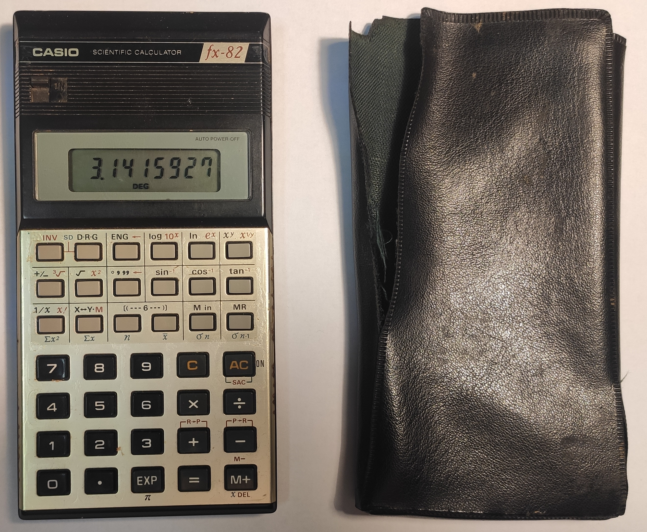 Casio fx-82 – pogled 3